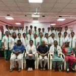 Basic life support training, at Vivekananda Dental College, Thiruchengod